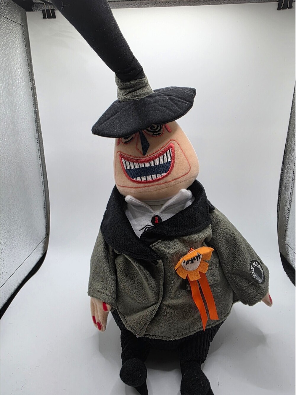 Disney Nightmare Before Christmas Mayor Animated Musical Plush 15" Working